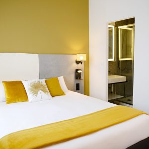 chambre double hôtel villa berlioz lyon